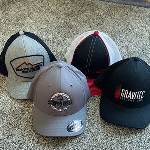 L/XL flexfit hat bundle